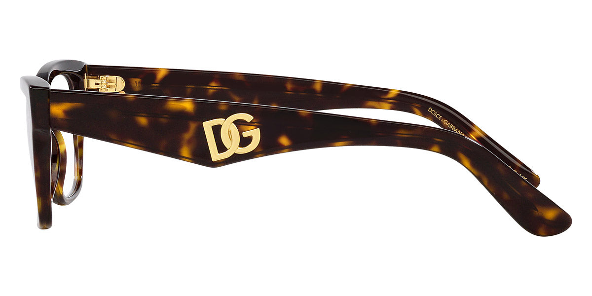 DOLCE & GABBANA EYEGLASSES - DG3370 502 52 - Havana