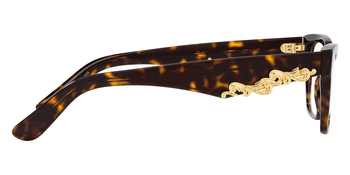 DOLCE & GABBANA EYEGLASSES - DG3370 502 52 - Havana