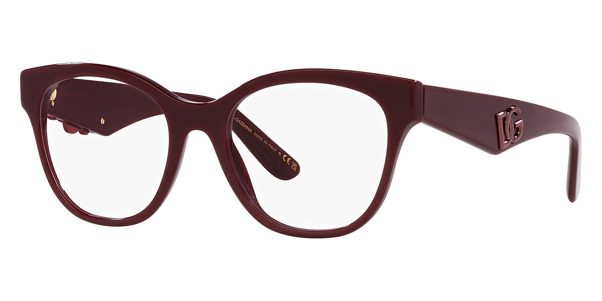 DOLCE & GABBANA EYEGLASSES - DG3371 3091 53 - Bordeaux