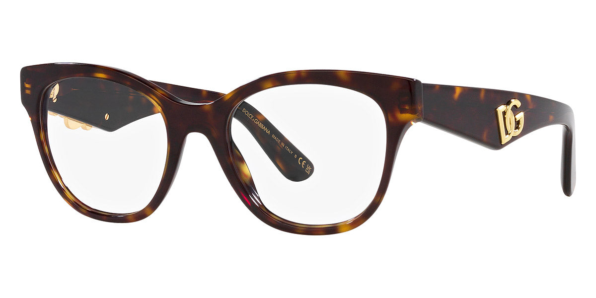 DOLCE & GABBANA EYEGLASSES - DG3371 502 53