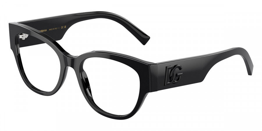 DOLCE & GABBANA EYEGLASSES - DG3377 501 53