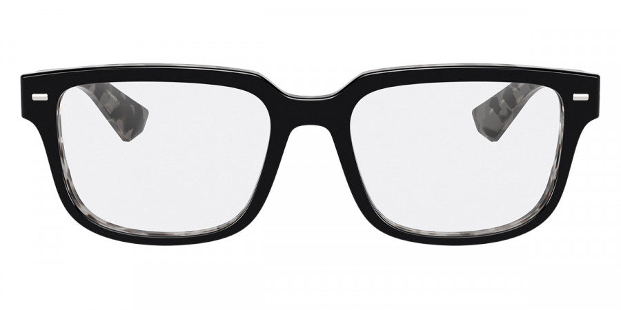 DOLCE & GABBANA EYEGLASSES - DG3380 3403 54 - Black on Gray Havana