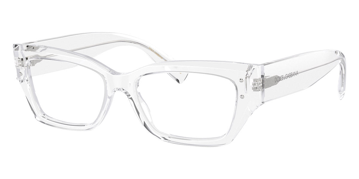 DOLCE & GABBANA EYEGLASSES - DG3387 3133 53 - Transparent Crystal