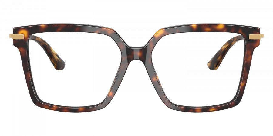 DOLCE & GABBANA EYEGLASSES - DG3397 502 - Havana/Gold