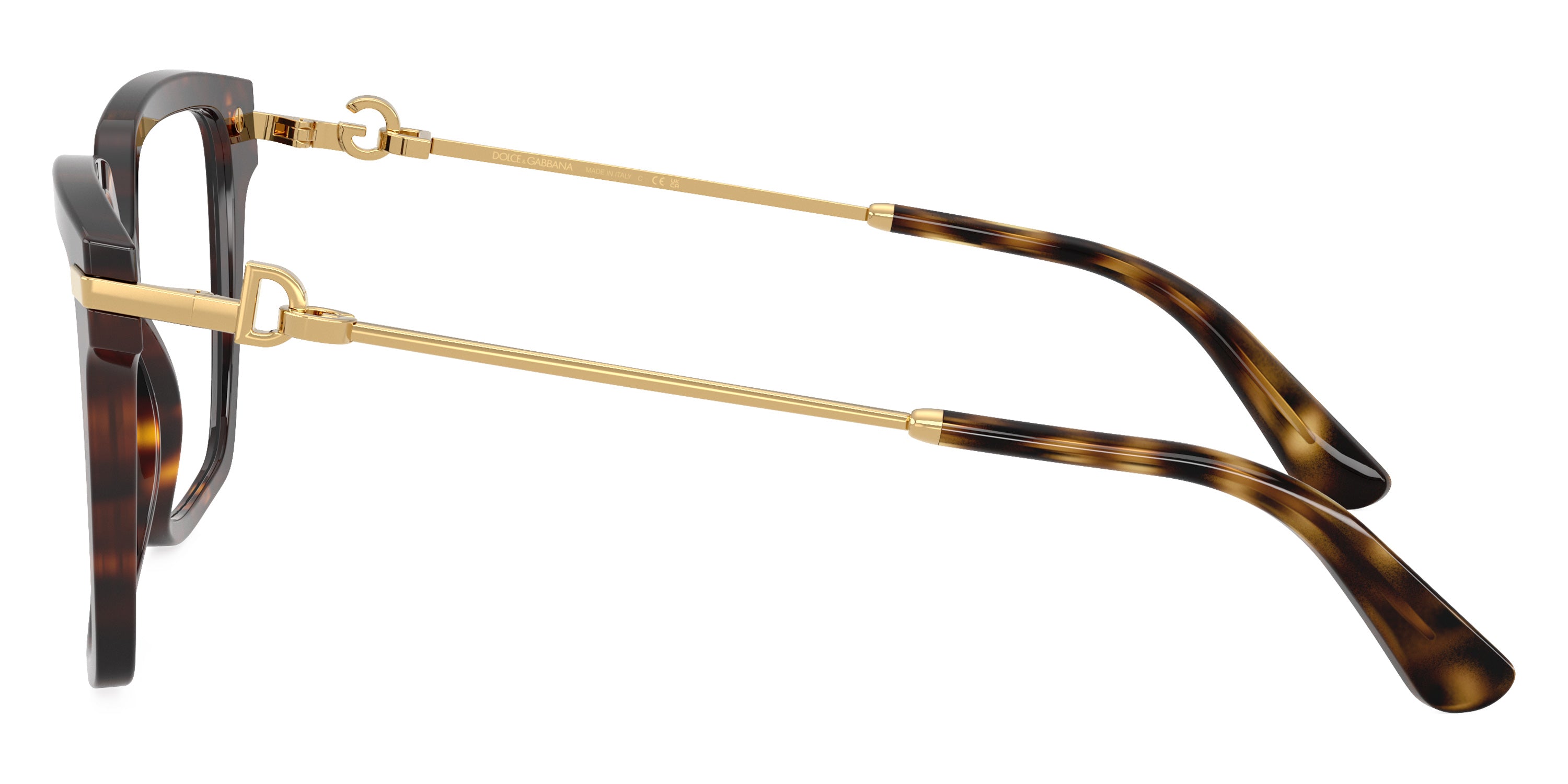 DOLCE & GABBANA EYEGLASSES - DG3397 502 54 - Havana/Gold
