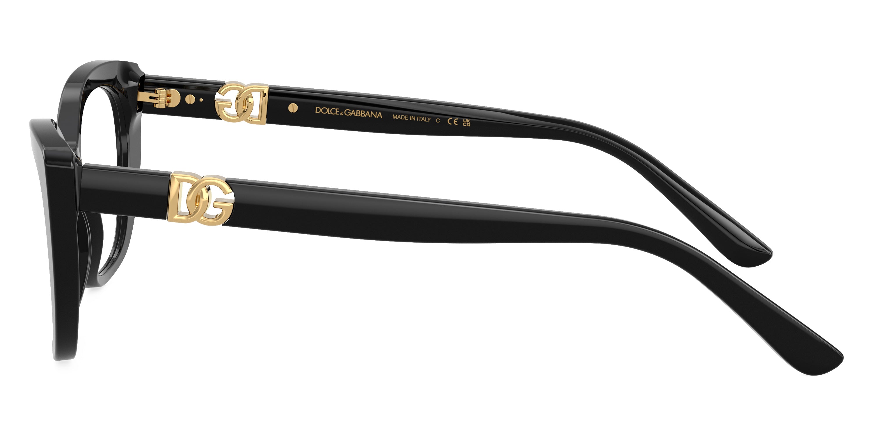 DOLCE & GABBANA EYEGLASSES - DG3398 501 54 - Black