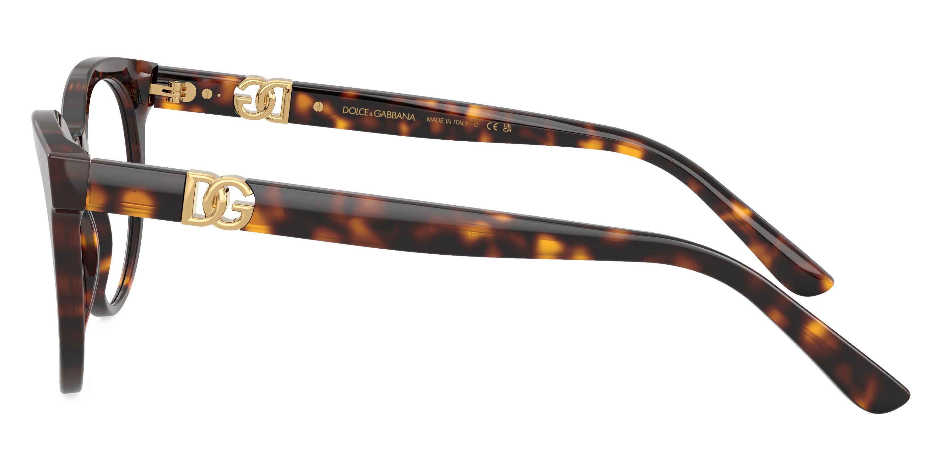DOLCE & GABBANA EYEGLASSES - DG3399 502 52 - Havana