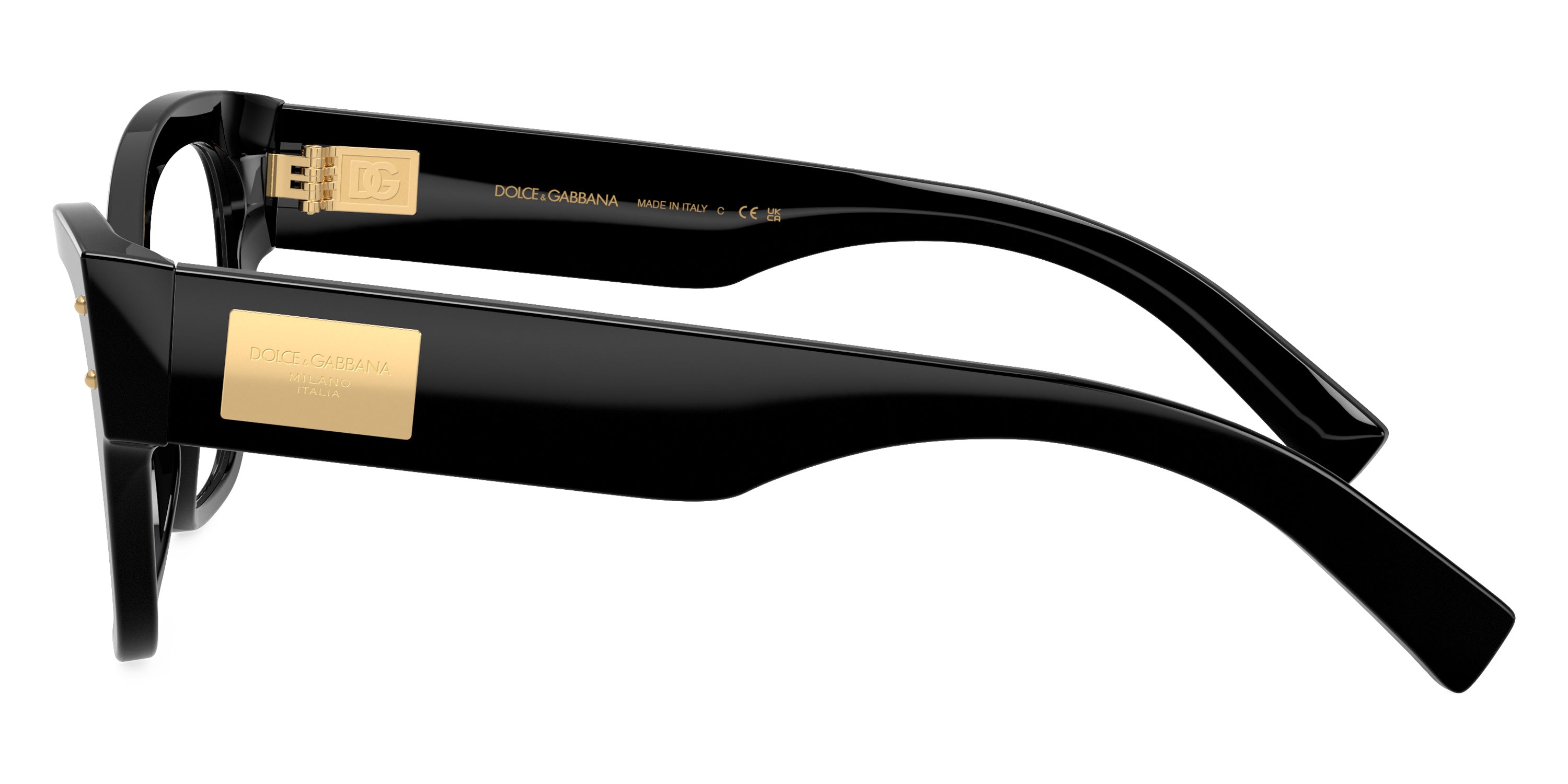 DOLCE & GABBANA EYEGLASSES - DG3404 501 54 - Black