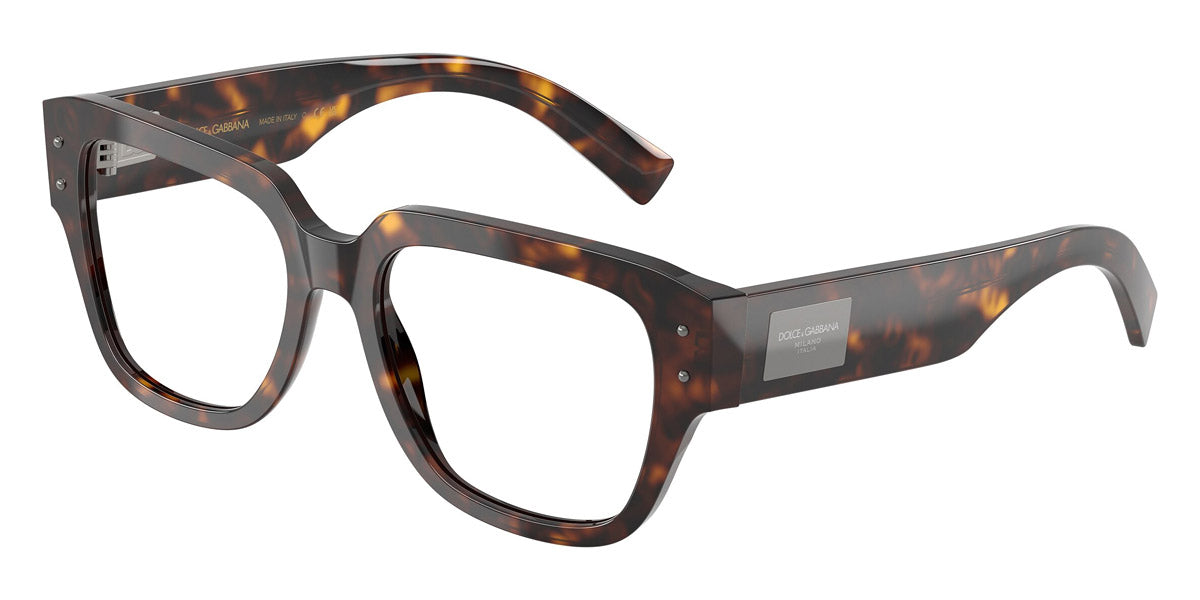 DOLCE & GABBANA EYEGLASSES - DG3405 502 52 - Havana