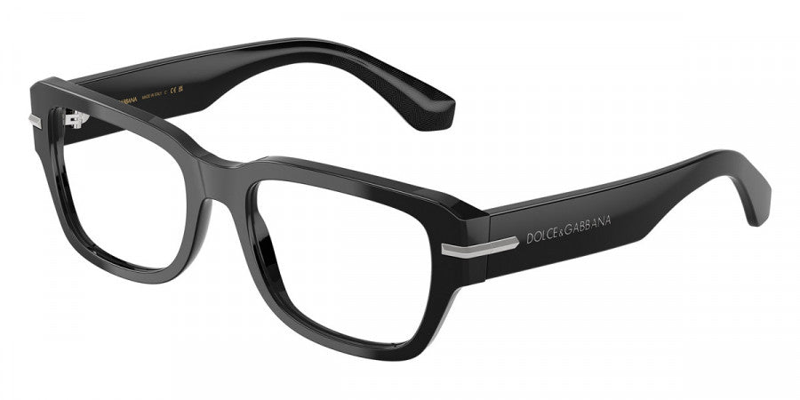DOLCE & GABBANA EYEGLASSES - DG3408 501 52 - Black
