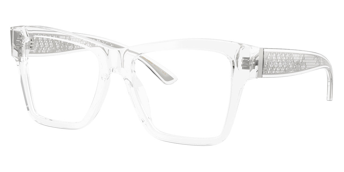 DOLCE & GABBANA EYEGLASSES - DG3411 3133 52 - Crystal/Silver