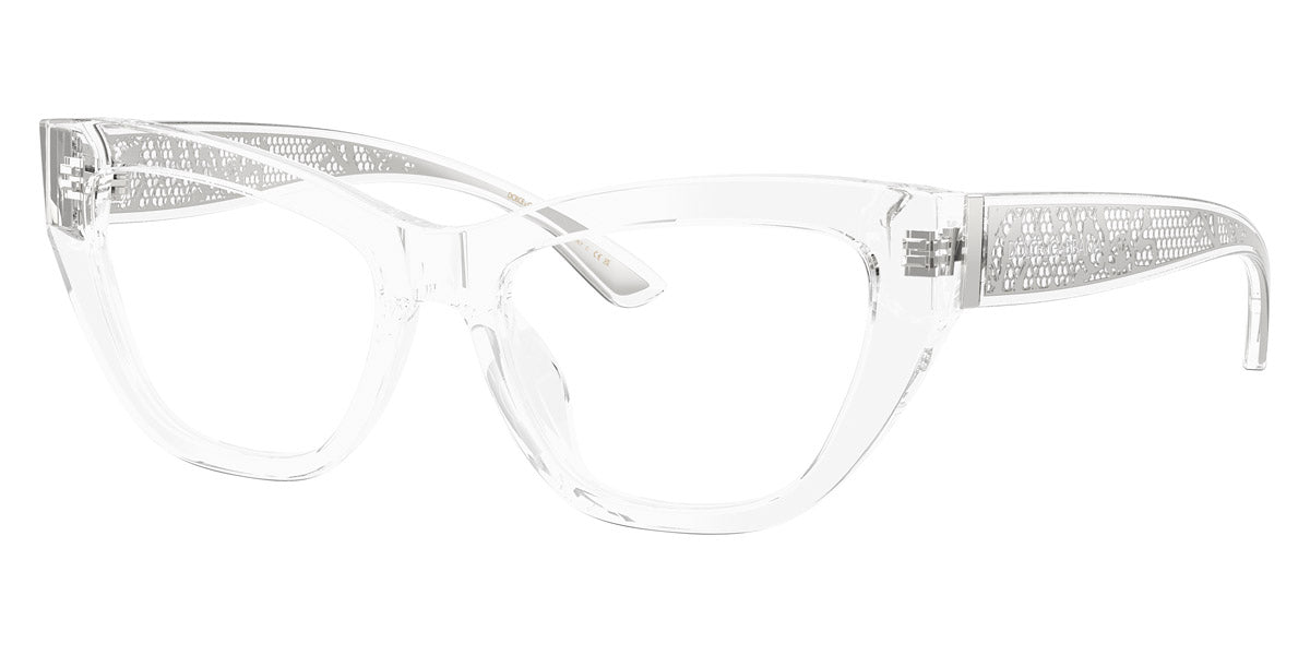 DOLCE & GABBANA EYEGLASSES - DG3412 3133 53 - Crystal/Silver