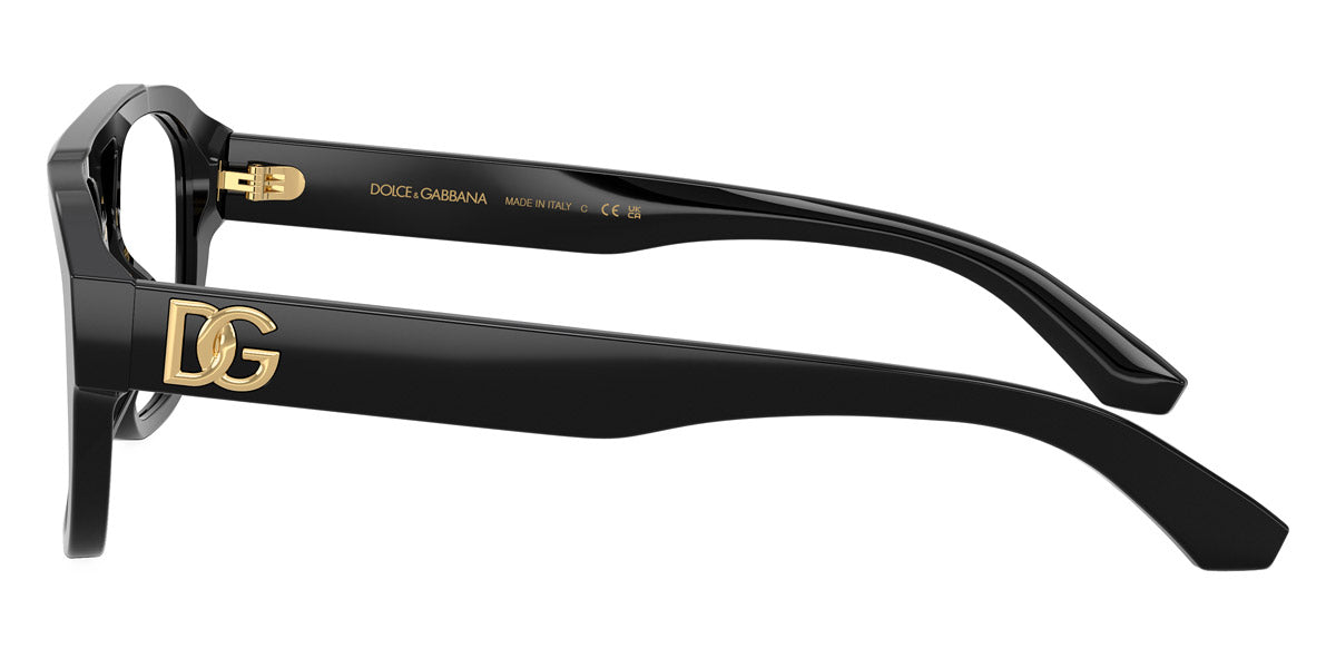 DOLCE & GABBANA EYEGLASSES - DG3415 501 55 - Black