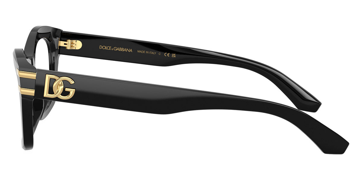 DOLCE & GABBANA EYEGLASSES - DG3420 501 54 - Black