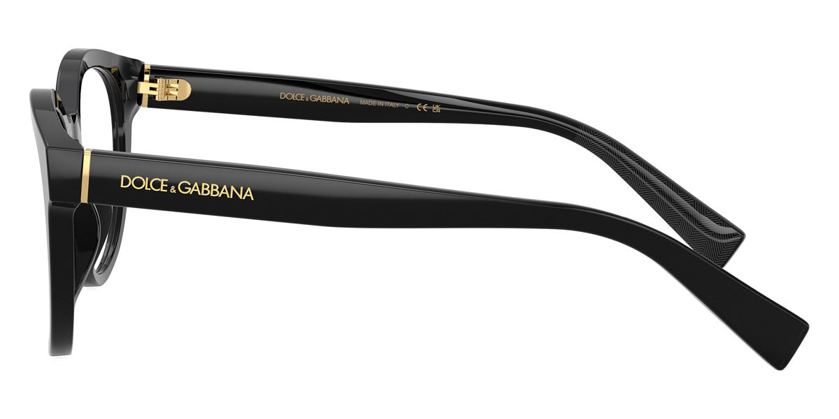 DOLCE & GABBANA EYEGLASSES - DG3421 501 52 - Black