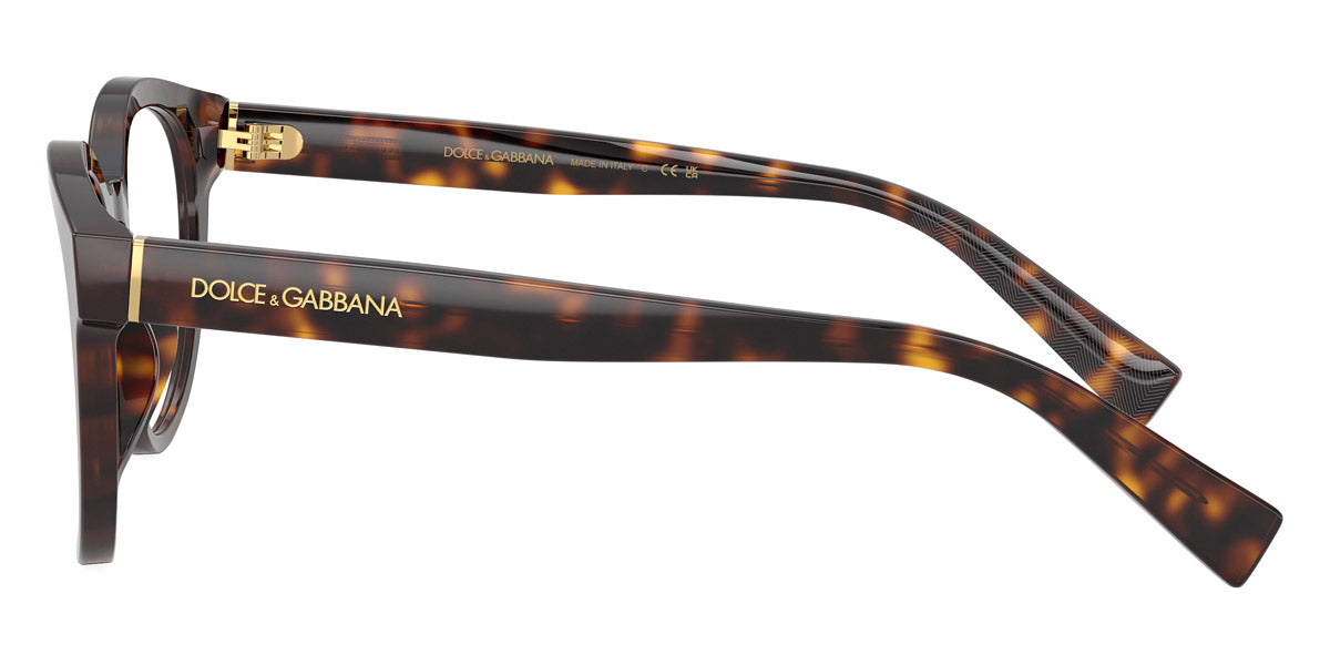 DOLCE & GABBANA EYEGLASSES - DG3421 502 52 - Havana