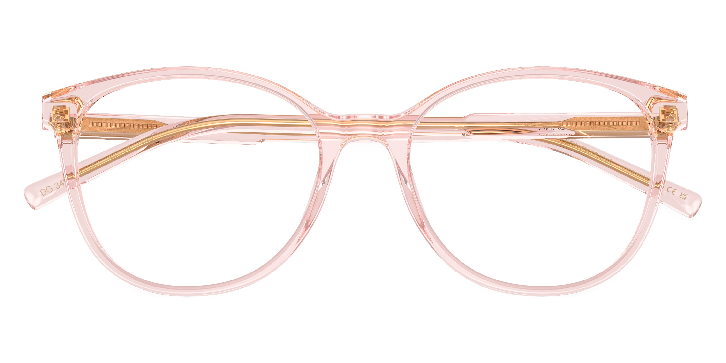 DOLCE & GABBANA EYEGLASSES - DG3425 3148 54 - Transparent Rose