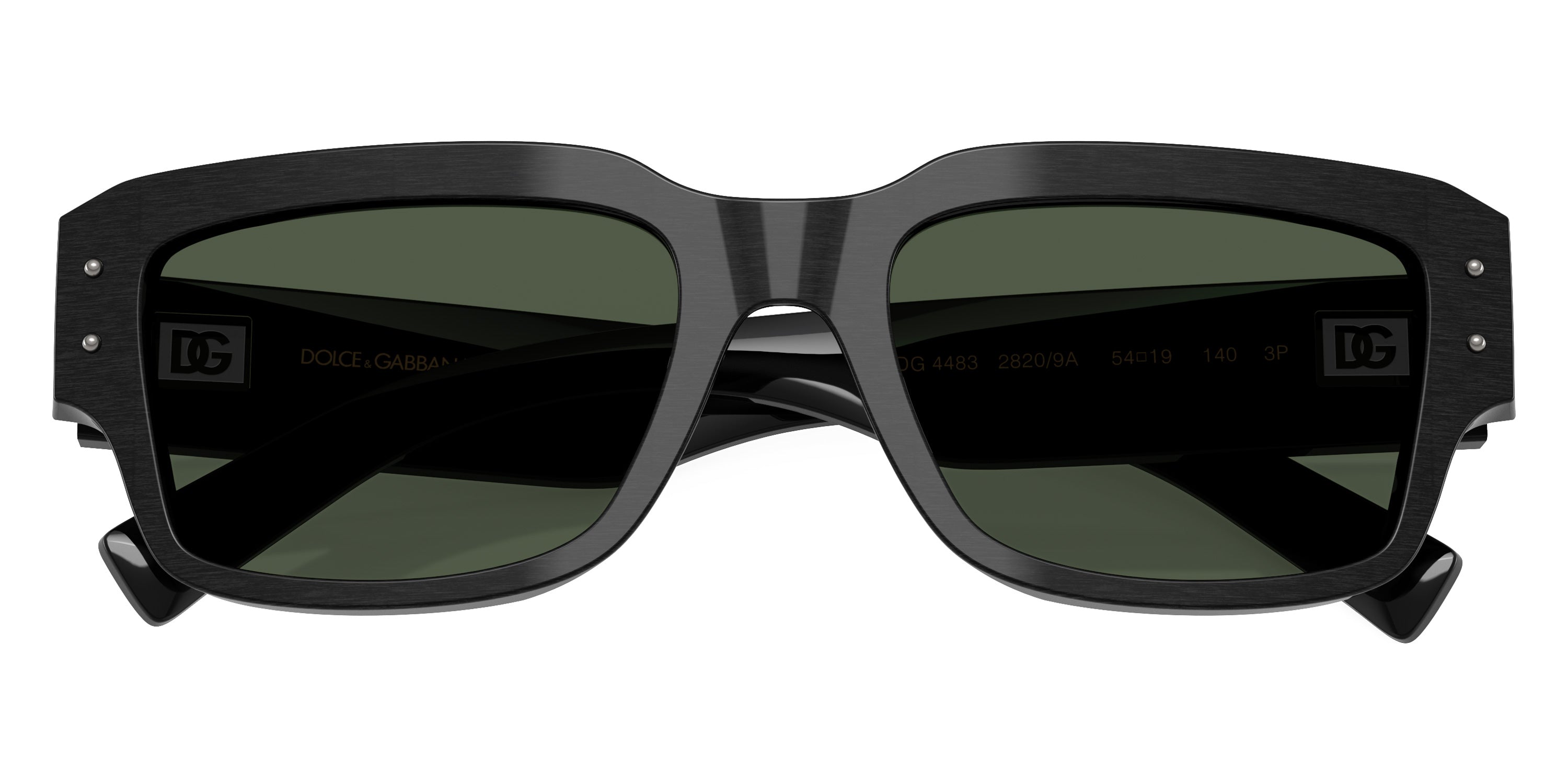 DOLCE & GABBANA EYEGLASSES - DG4483 28209A 54 - Brushed Black