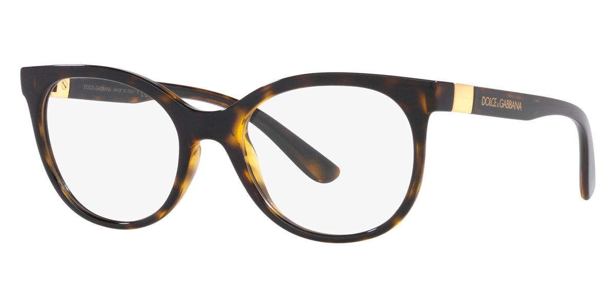 DOLCE & GABBANA EYEGLASSES - DG5084 502 55 - Havana