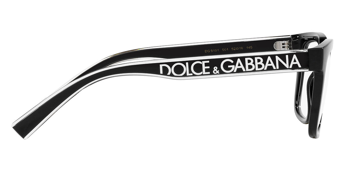 DOLCE & GABBANA EYEGLASSES - DG5101 501 50 - Black