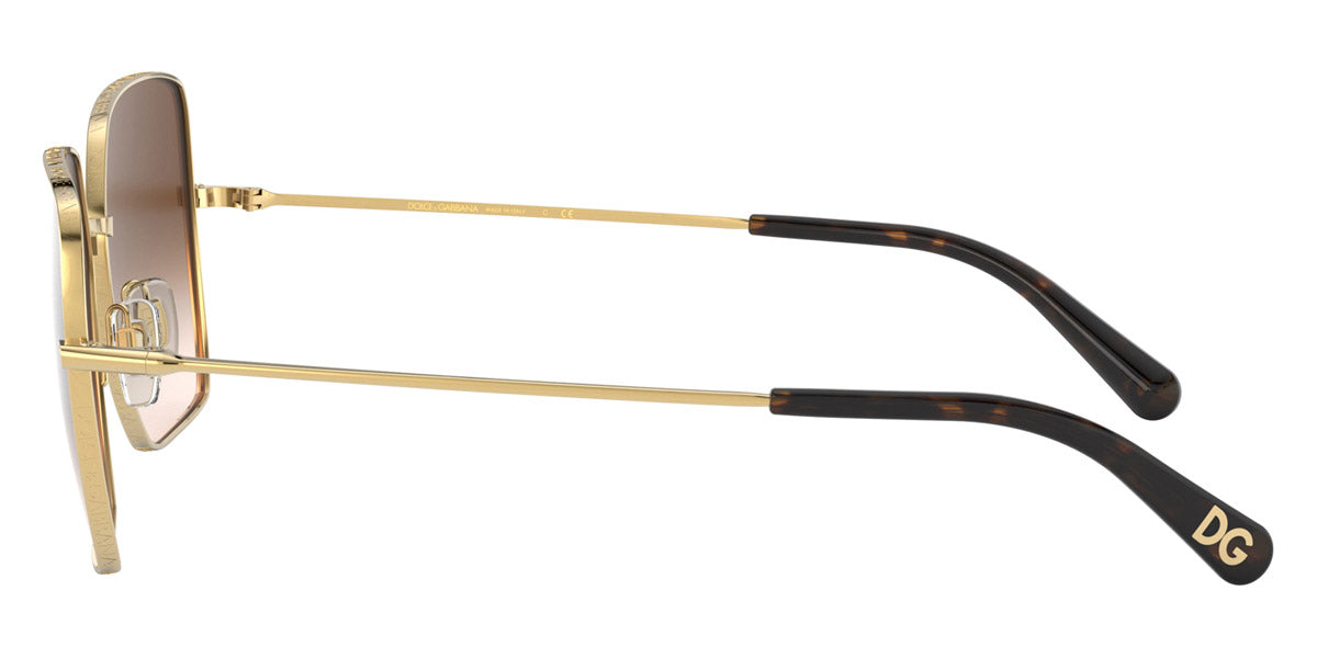 DOLCE & GABBANA SUNGLASSES - DG2242 02/13 57 - Gold