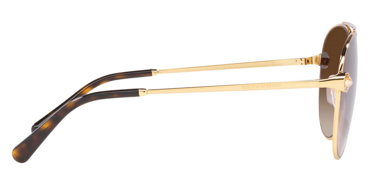 DOLCE & GABBANA SUNGLASSES - DG2283B 02/13 58 - Gold
