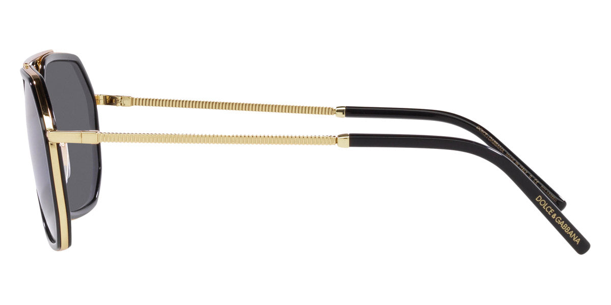 DOLCE & GABBANA SUNGLASSES - DG2285 02/81 60 - Gold/Black