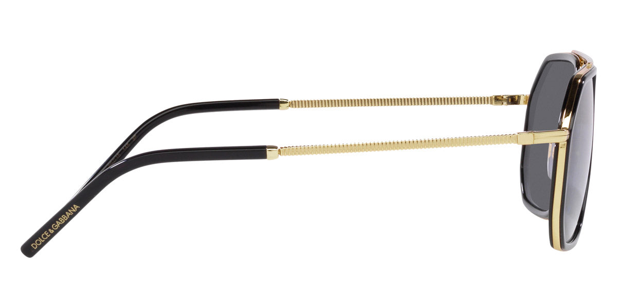 DOLCE & GABBANA SUNGLASSES - DG2285 02/81 60 - Gold/Black