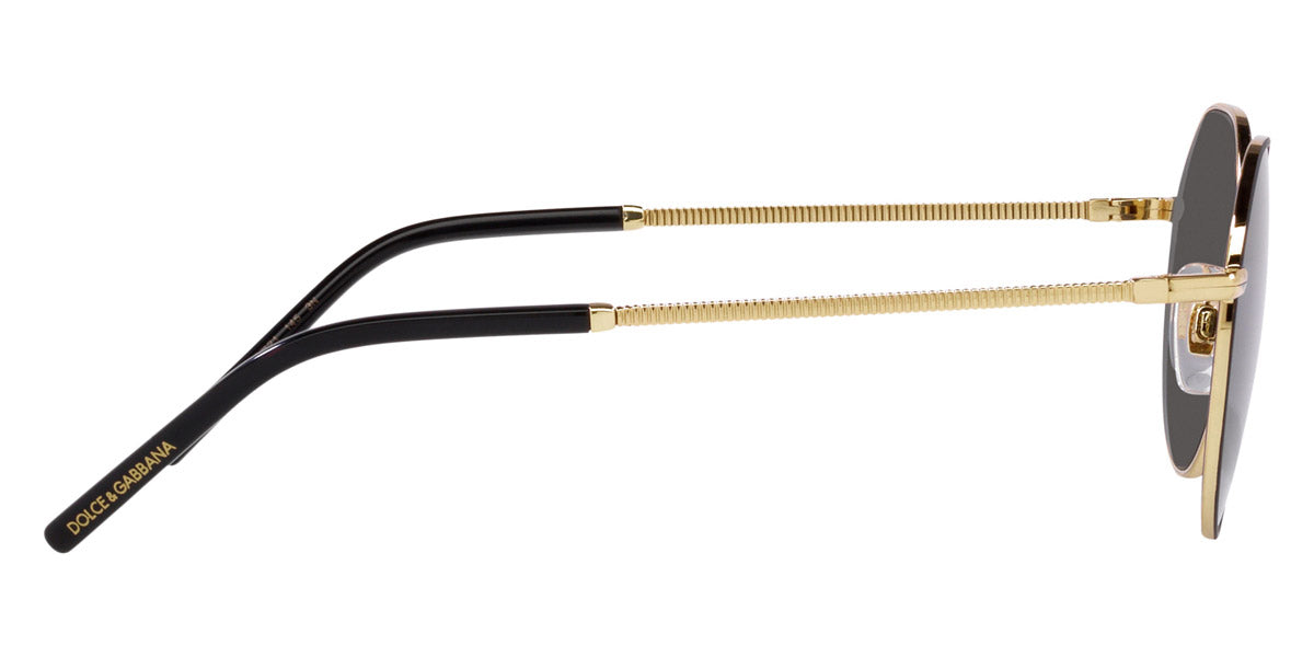 DOLCE & GABBANA SUNGLASSES - DG2286 02/87 52 - Gold/Black