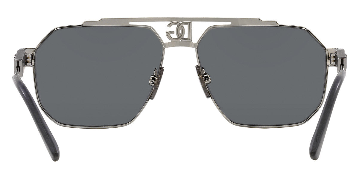 DOLCE & GABBANA SUNGLASSES - DG2294 04/6G 59 - Gunmetal
