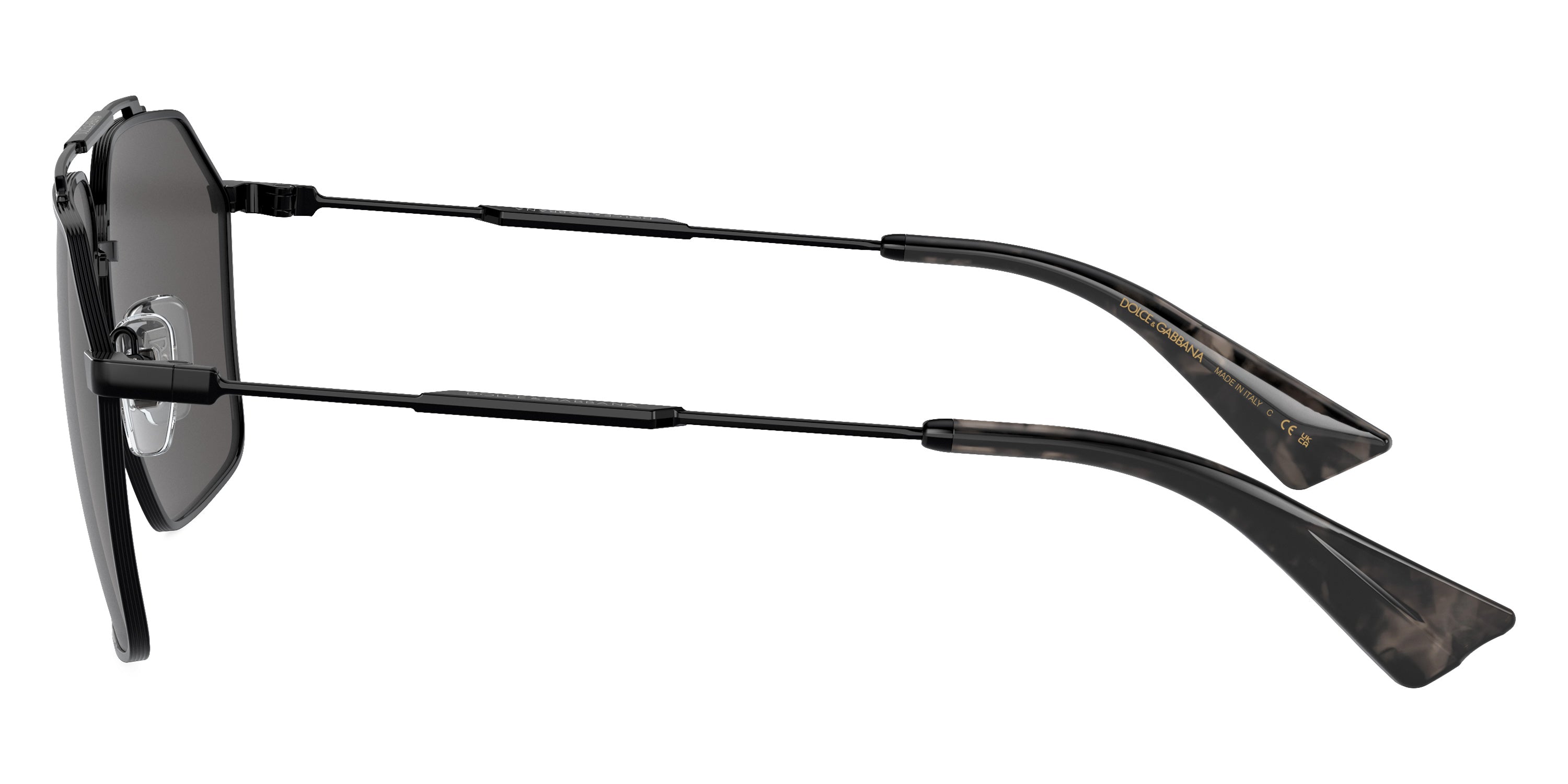 DOLCE & GABBANA SUNGLASSES - DG2303 01/87 61 - Black