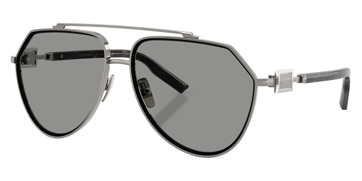DOLCE & GABBANA SUNGLASSES - DG2315 04/1 62 - Gunmetal