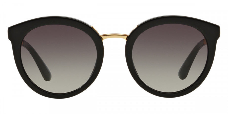 DOLCE & GABBANA SUNGLASSES - DG4268 501/8G 52 - Black