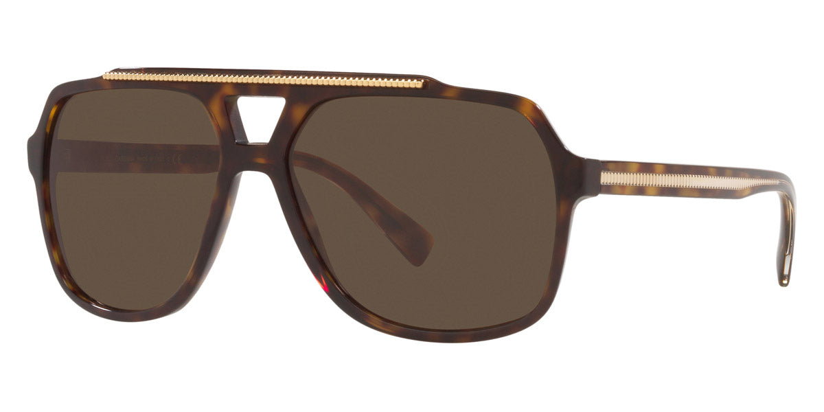 DOLCE & GABBANA SUNGLASSES - DG4388 502/73 60 - Havana