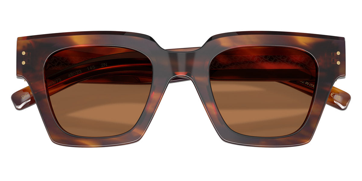 DOLCE & GABBANA SUNGLASSES - DG4413 306373 48 - Vintage Havana