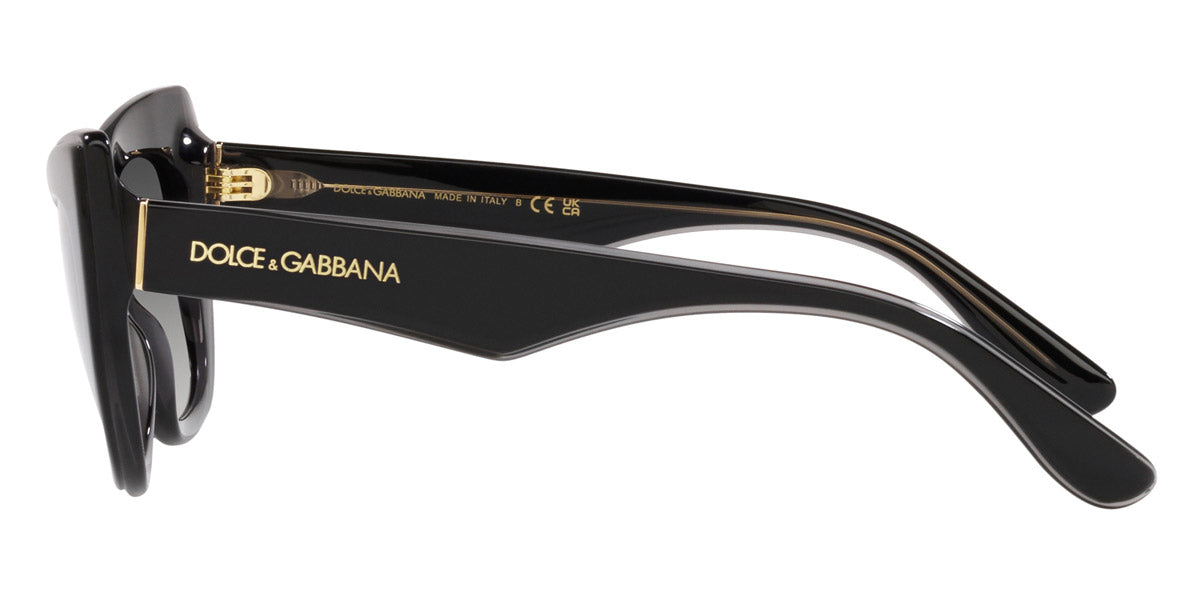 DOLCE & GABBANA SUNGLASSES - DG4417 32468G 54 - Black/Transparent Gray