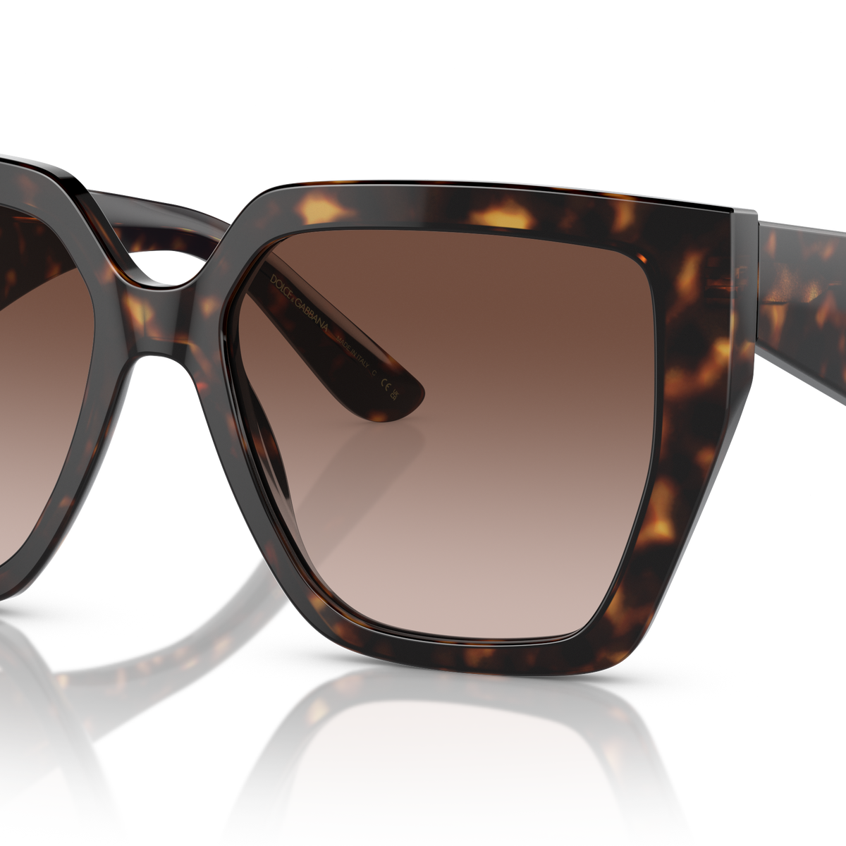 Dolce and Gabbana Brown Gradient Butterfly Ladies Sunglasses DG4438 502/13 55 DOLCE & GABBANA SUNGLASSES - DG4438 502/13 55 main image 3