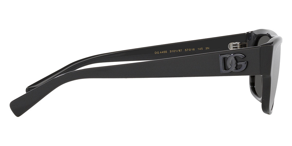 DOLCE & GABBANA SUNGLASSES - DG4455 310187 57 - Dark Gray