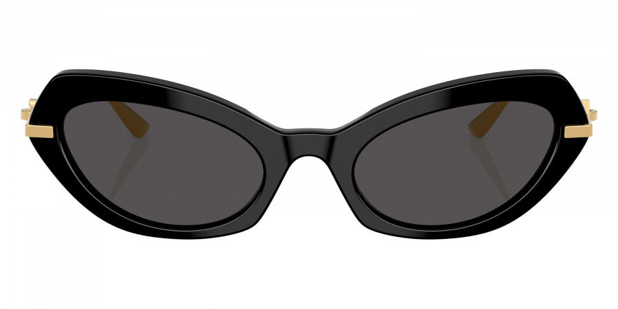 DOLCE & GABBANA SUNGLASSES - DG4473 501/87 52 - Black/Gold
