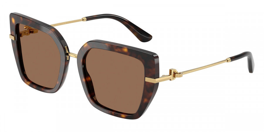 DOLCE & GABBANA SUNGLASSES - DG4474 502/73 53 - Havana/Gold
