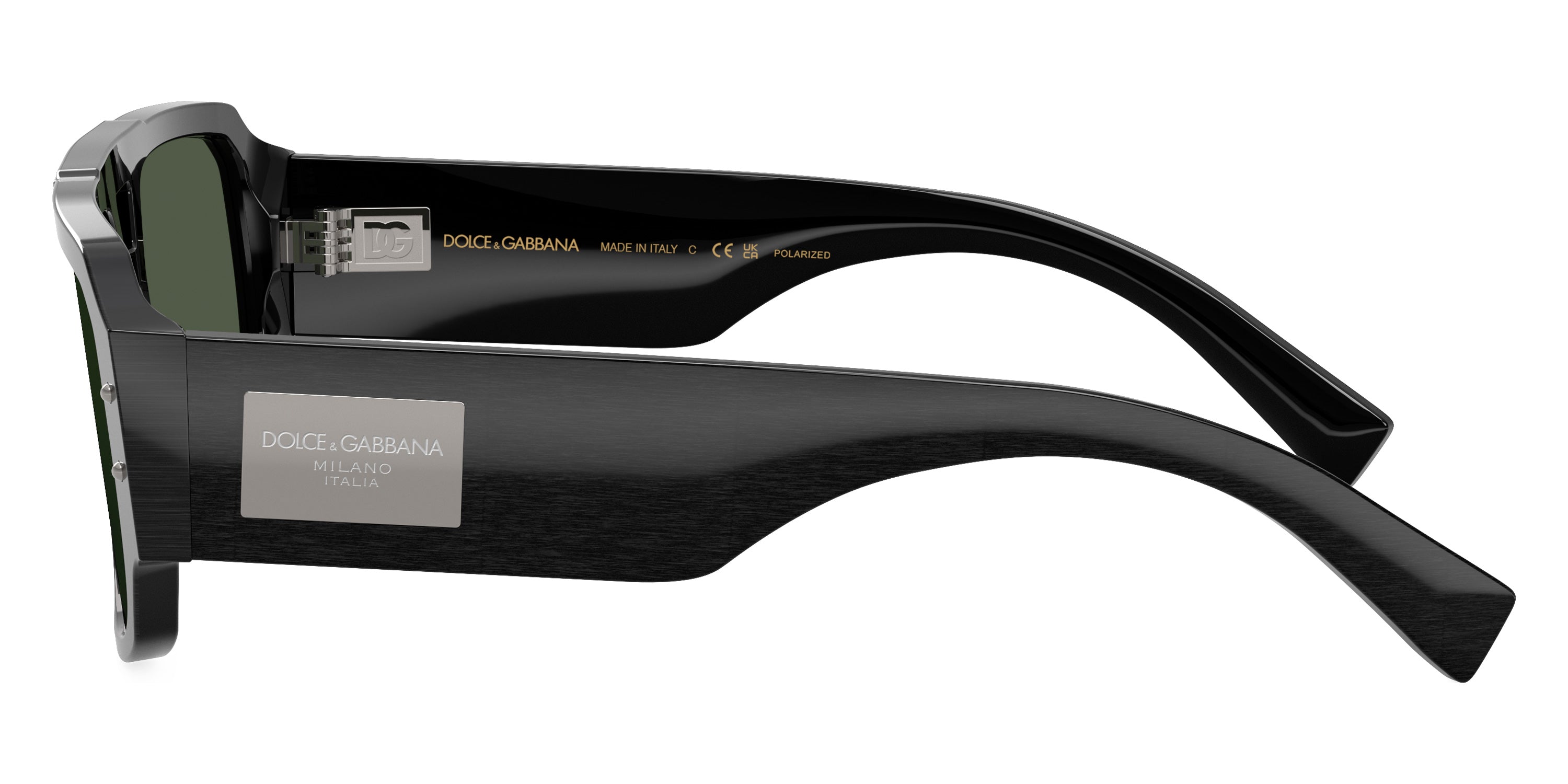 DOLCE & GABBANA SUNGLASSES - DG4482 28209A 57 - Brushed Black
