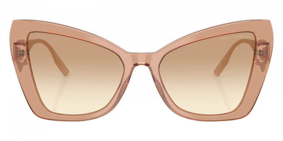 DOLCE & GABBANA SUNGLASSES - DG4489 343213 55 - Transparent Camel/Matte Beige
