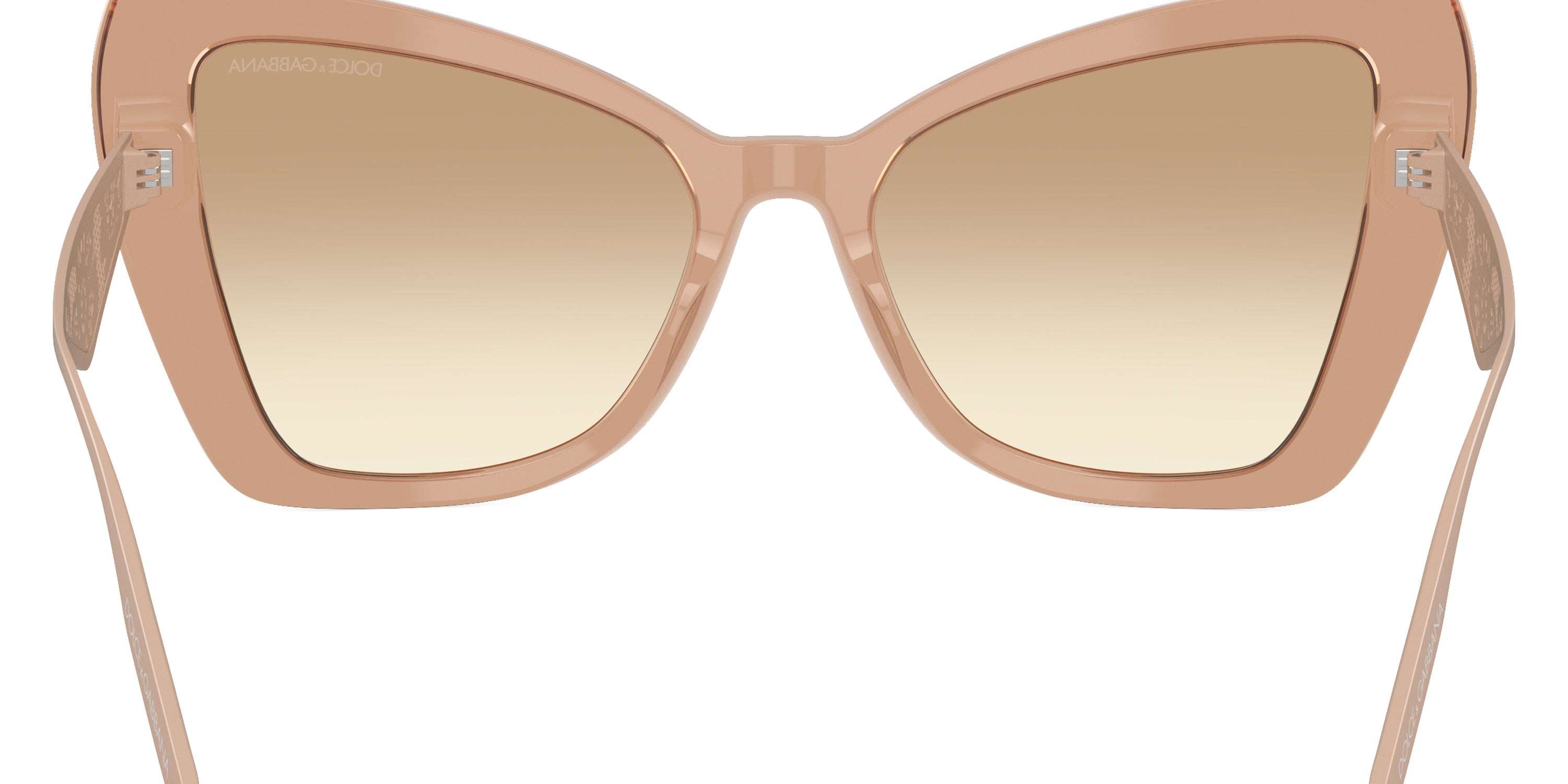 DOLCE & GABBANA SUNGLASSES - DG4489 343213 55 - Transparent Camel/Matte Beige