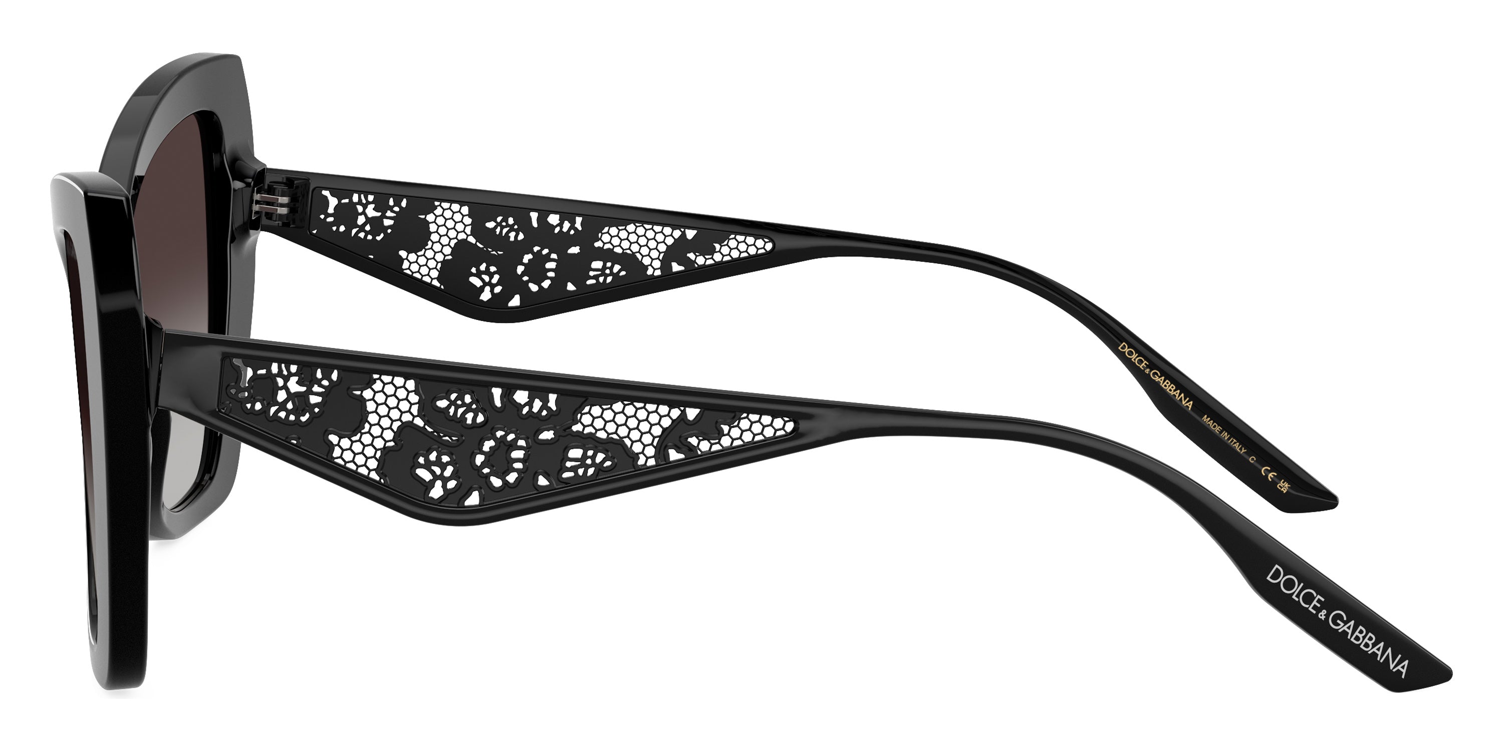 DOLCE & GABBANA SUNGLASSES - DG4489 501/8G 55 - Black