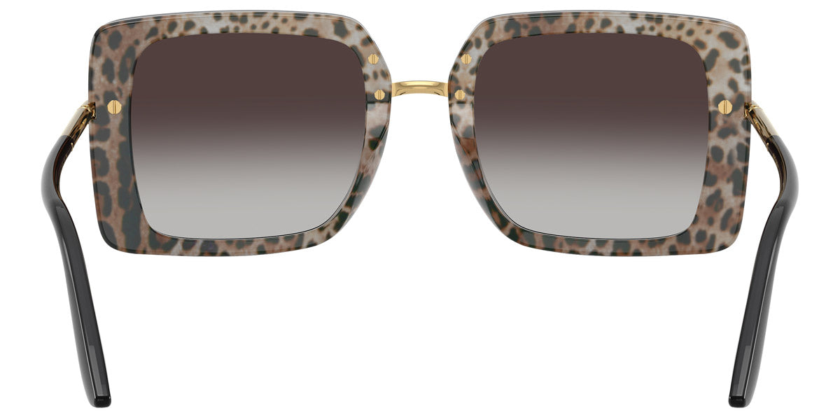 DOLCE & GABBANA SUNGLASSES - DG4491 32998G 52 - Top Black on Leo/Gold
