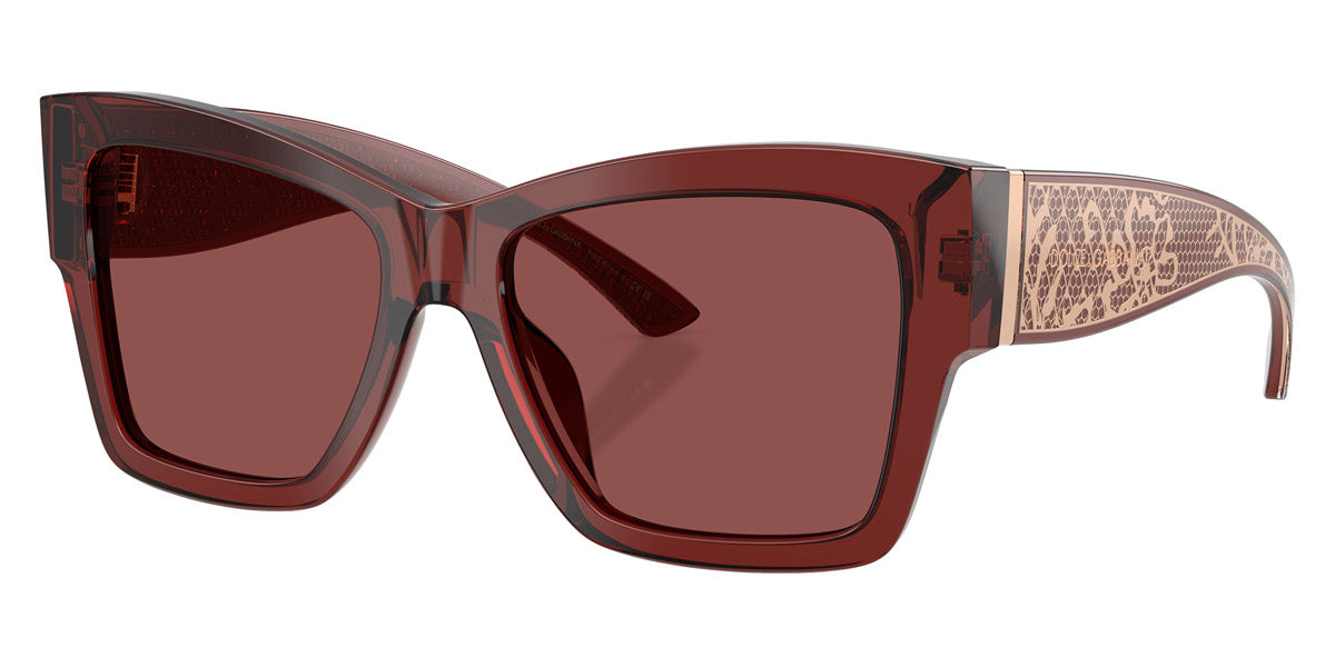 DOLCE & GABBANA SUNGLASSES - DG4493 304575 55 - Transparent Bordeaux