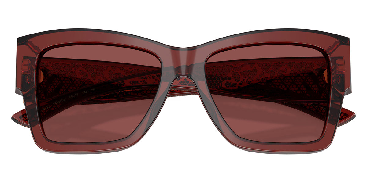 DOLCE & GABBANA SUNGLASSES - DG4493 304575 55 - Transparent Bordeaux