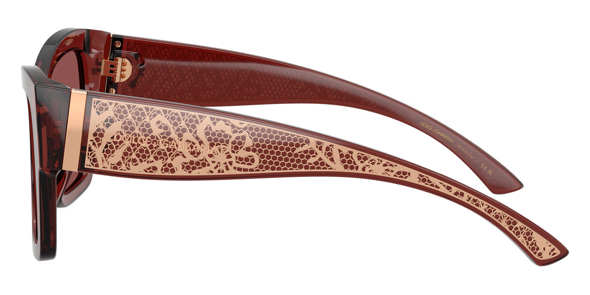 DOLCE & GABBANA SUNGLASSES - DG4493 304575 55 - Transparent Bordeaux