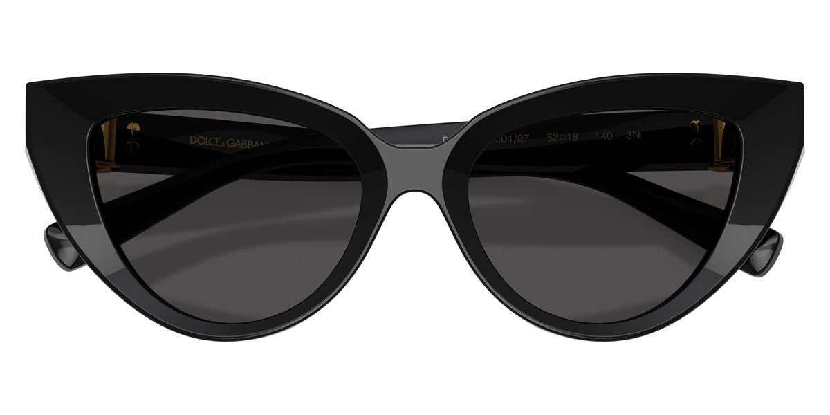 DOLCE & GABBANA SUNGLASSES - DG4497 501/87 52 - Black