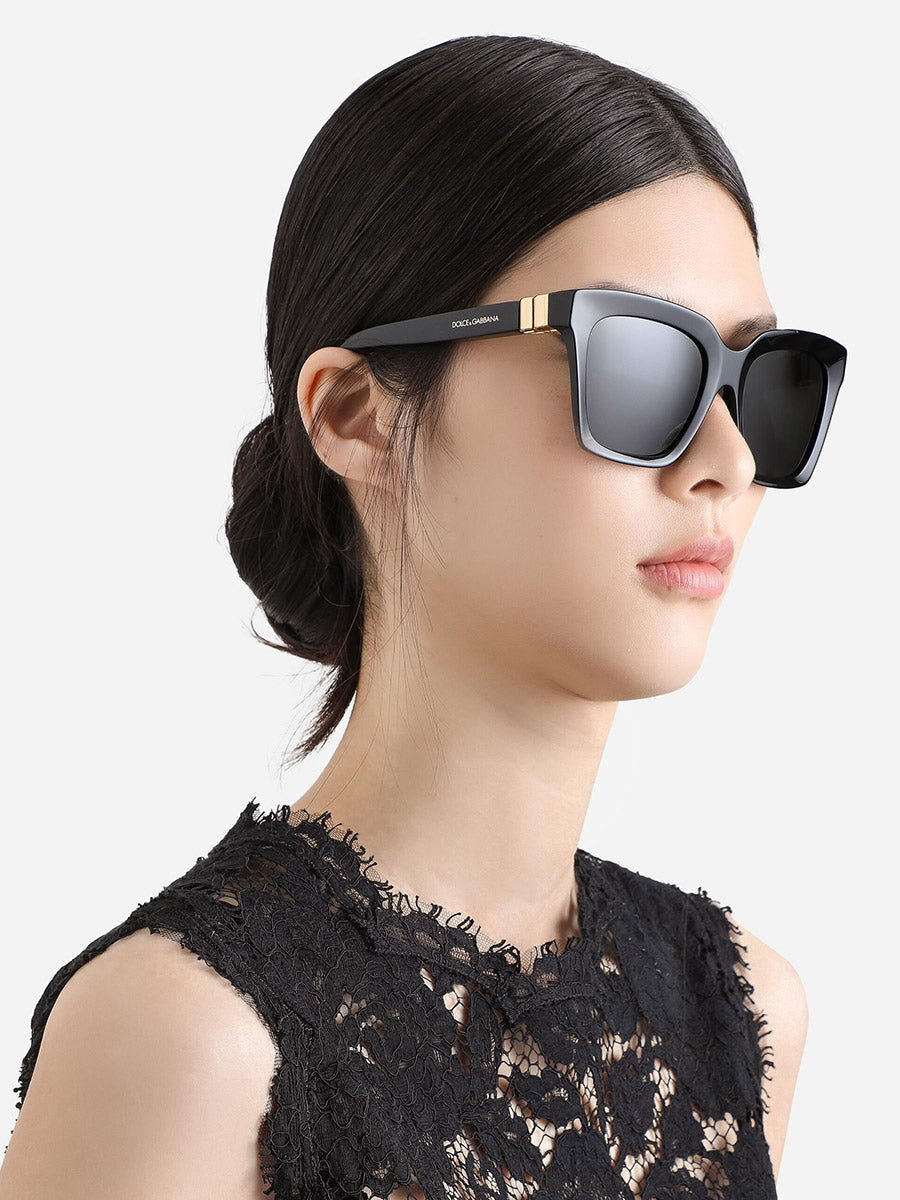 DOLCE & GABBANA SUNGLASSES - DG4498 501/87 55 - Black